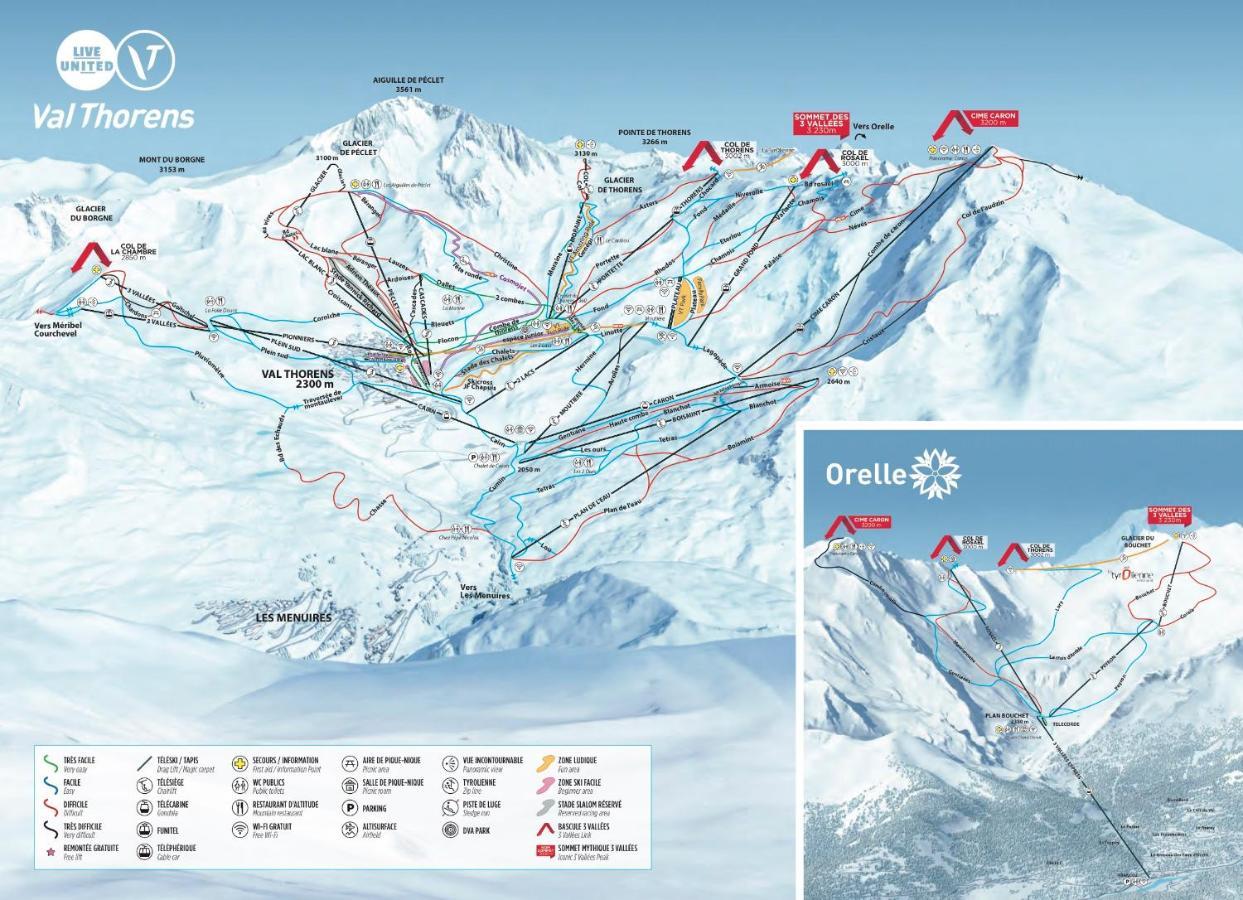 Appartement Orelle Val-Thorens Avec Spa Exterior photo